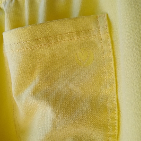 Yellow Mesh Pants - Picture 4 of 7